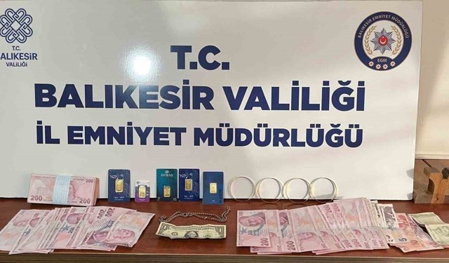 Bandırma'da sahte altın dolandırıcılarına geçit yok: 3 gözaltı