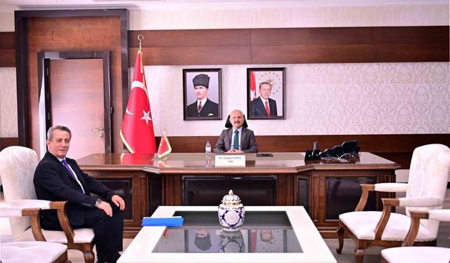 Başkan Yetişkin, Vali Varol ile görüştü