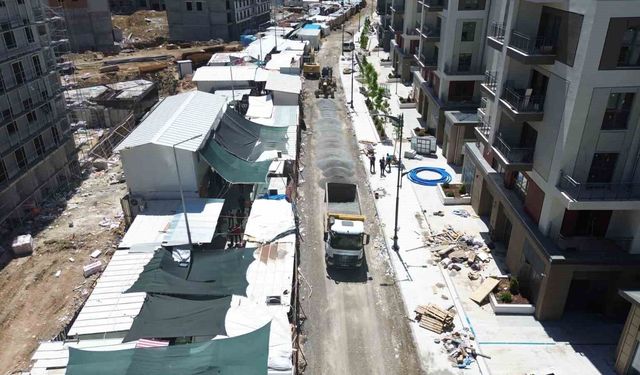 Battalgazi Belediyesi'nden Akpınar'da yaya trafiğine düzenleme