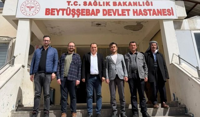 Beytüşşebap'ta sağlık hizmetleri yerinde incelendi