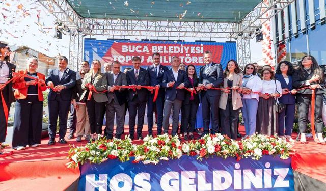 CHP Genel Başkanı Özel, Buca'da eğitim ve spor merkezlerinin açılışını yaptı