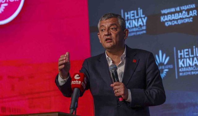 CHP Genel Başkanı Özel: 'Didişmek yerine kentleri depreme hazırlamak lazım'