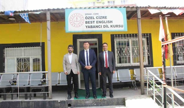 Cizre'de özel eğitim kurumları denetlendi