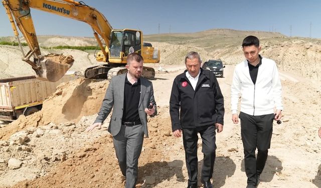 Darende Millet Bahçesi'nde çalışmalar sürüyor