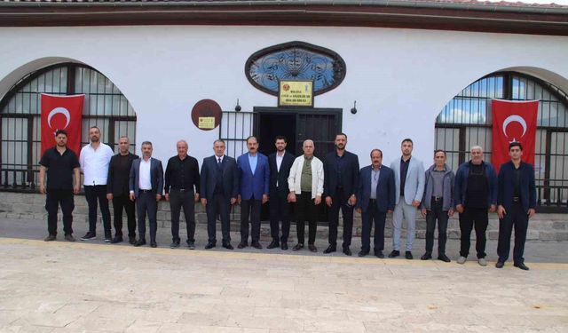 Demiryol-İş heyetinden MESOB'a tebrik ziyareti