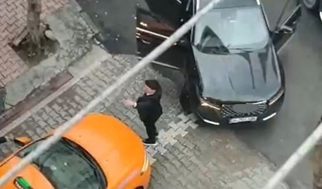 Düğün konvoyundakiler ters yöne girdi ortalık karıştı