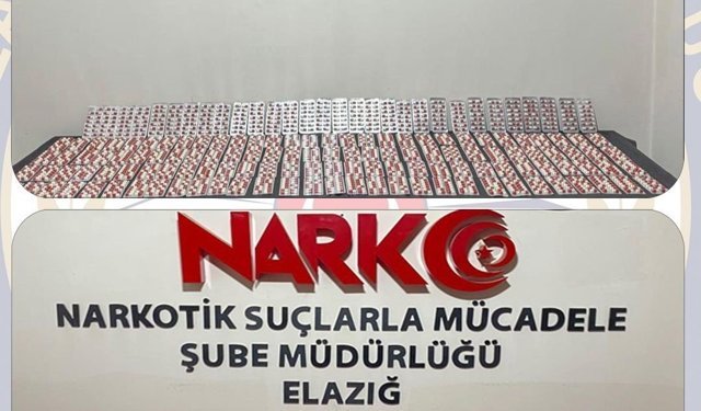 Elazığ'da uyuşturucuyla mücadele: 3 tutuklama