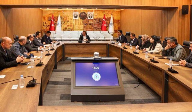 Erzincan'da Toplu Sera Bölgesi için değerlendirme toplantısı