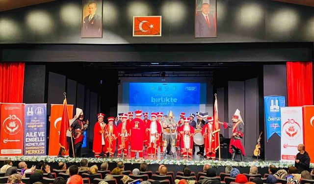 Erzurum'da 'Sevgi Varsa Engel Yoktur' programında buluştular