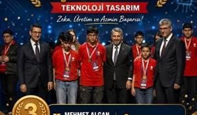Faik Güngör Ortaokulu'ndan gururlandıran başarı