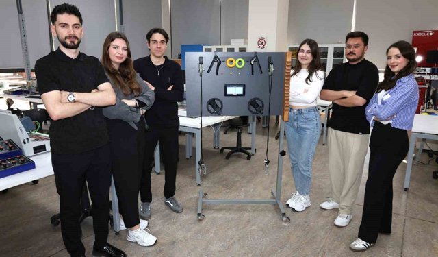 Gençlerden 'akıllı egzersiz' makinesi