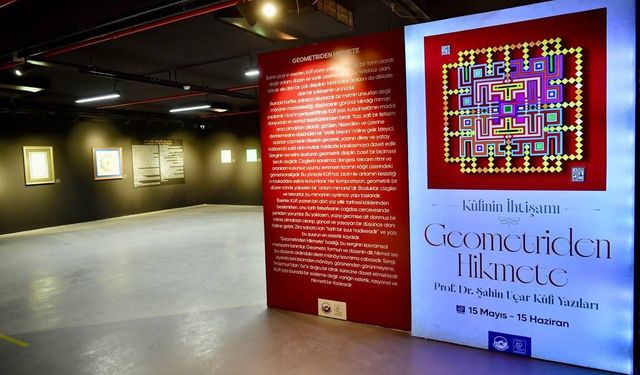 'Geometriden Hikmete' sergisi Fatih'te kapılarını açtı