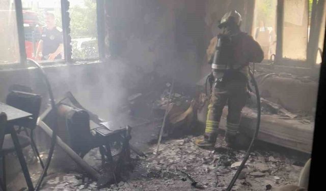 Kahramanmaraş'ta dumandan etkilenen 14 yaşındaki çocuk tedavi altına alındı