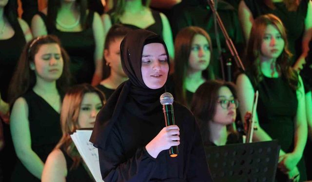 Karaman'da lise öğrencilerinden konser