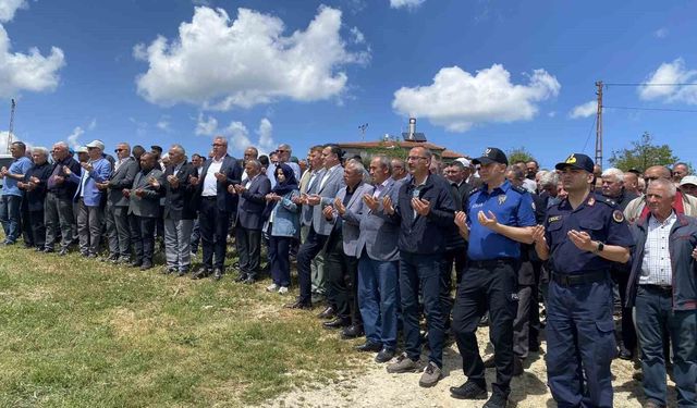 Kofçaz'da yağmur ve şükür duası