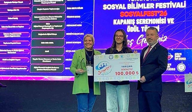 Lise öğrencisi İkra Seltu Güler'in büyük başarısı