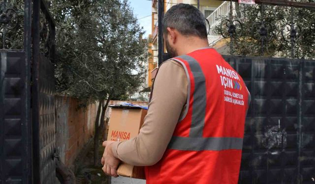 Manisa Büyükşehir'den bayram öncesi gönüllere dokunan destek