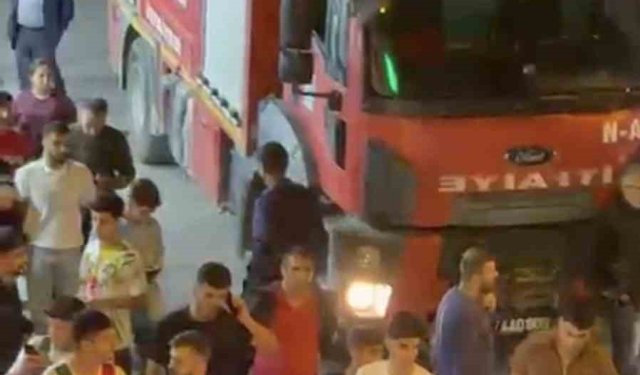 Mardin'de apartmanda çıkan yangın söndürüldü