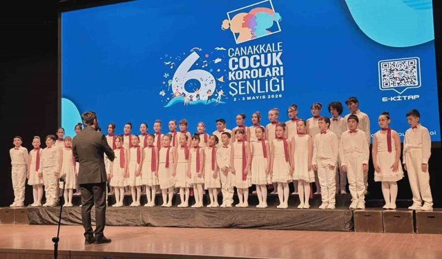 Muğlalı minik seslerden Çanakkale'de büyük başarı