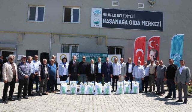 Nilüfer'de üreticiye büyük destek