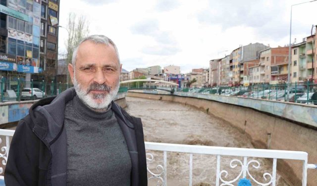 Oltu çayı debisi yükseliyor