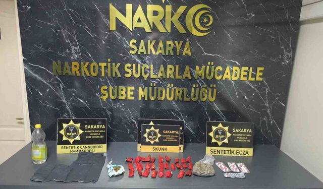 Sakarya'daki uyuşturucu operasyonunda 1 kişi tutuklandı