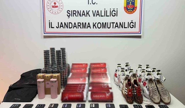 Şırnak'ta jandarmadan 18 milyon kaçakçılık operasyonu