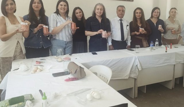 Sultanhisar'da öğretmenlere 'Sıfır Atık Atölyesi' eğitimi