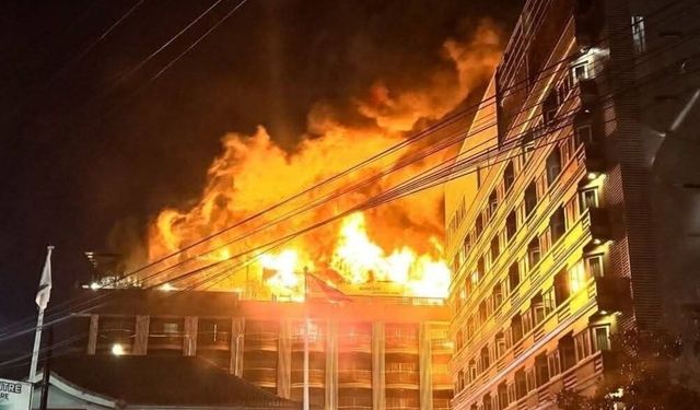 Tayland'ın turistik kenti Pattaya'da otel yangını: 4 yaralı, 240 kişi tahliye edildi