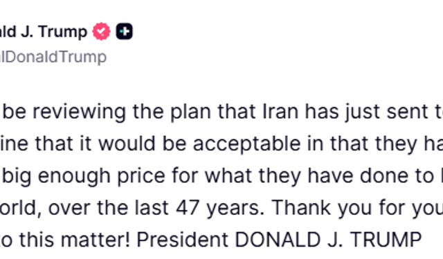Trump'tan İran'ın son teklifiyle ilgili açıklama: 'Kabul edilebilir olacağını düşünemiyorum'