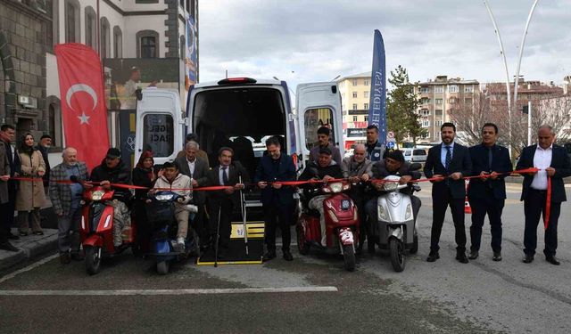 Yakutiye Belediyesi'nden engelli vatandaşlara ulaşım desteği