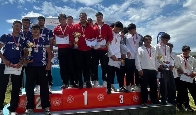 Güneysu Spor Lisesi Raftingde Türkiye Şampiyonu Oldu