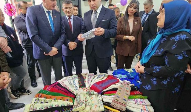 Hemşin'de yıl sonu sergisi