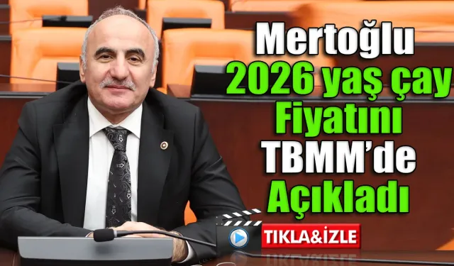 2026 Yılı yaş çay alım fiyatı açıklandı