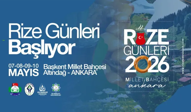 Ankara’da Rize Günleri Başlıyor: Kültür, Lezzet ve Turizm Zirvesi