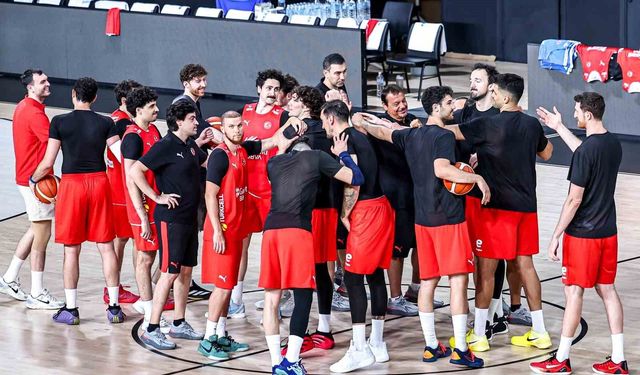 A Milli Erkek Basketbol Takımı, Bosna Hersek maçı hazırlıklarına başladı