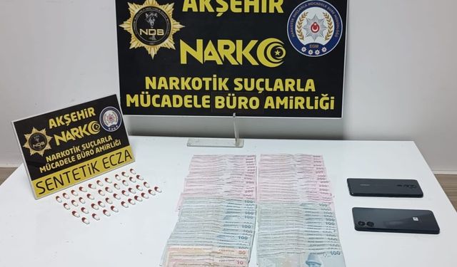 Akşehir'de uyuşturucu operasyonu: 1 tutuklama