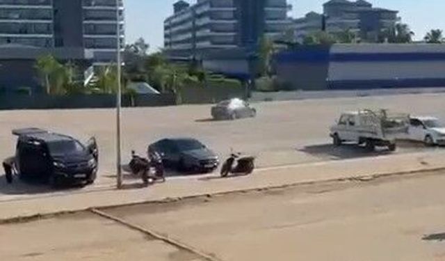 Alanya'da drift atan sürücüye 140 bin lira ceza
