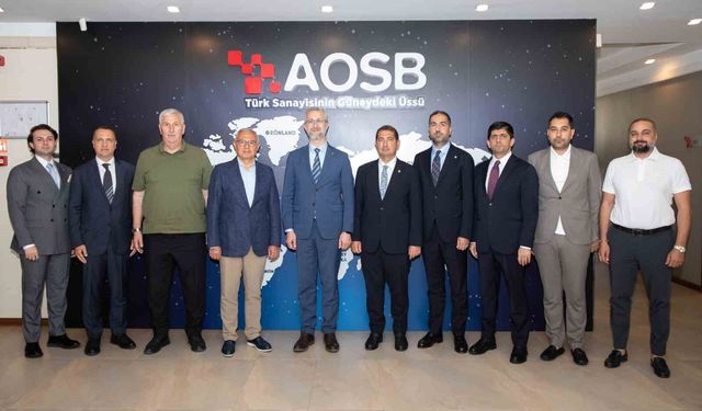 AOSB Yönetimi, Ukrayna heyetiyle işbirliği ve yatırımı görüştü