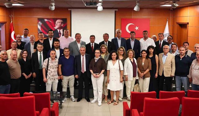 Başkan Aras sektör temsilcileriyle bir araya geldi