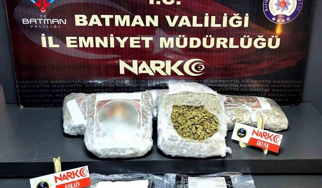 Batman'da zehir tacirlerine darbe: Tır dorsesinde uyuşturucu ele geçirildi