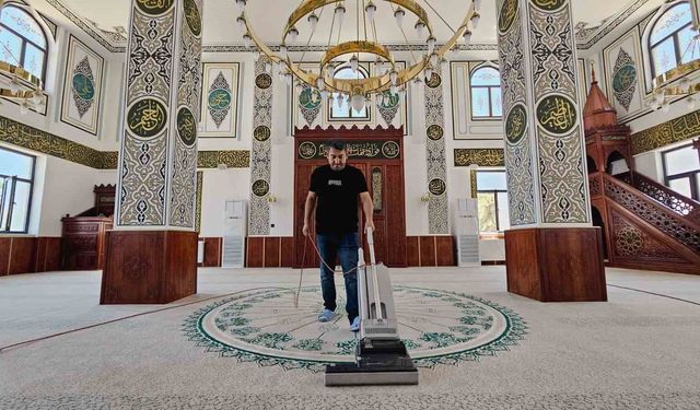 Battalgazi Belediyesi Mehmet Turgut Camii'ni açılışa hazırladı