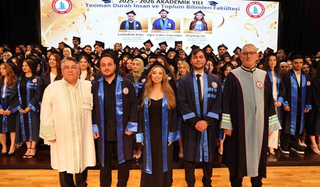 BEUN'da başarı ve mutluluk diplomalarla taçlandı