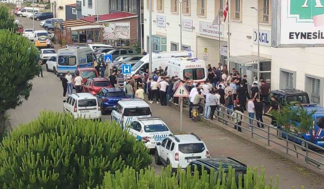 Borç meselesi silahlı kavgaya dönüştü: 1 yaralı