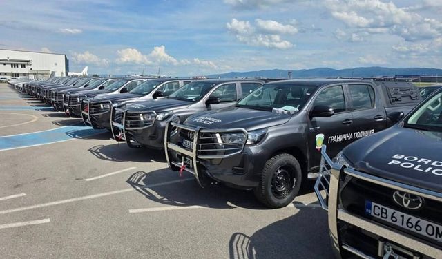 Bulgaristan sınır polisi filosunu güçlendirdi: Yüzlerce yeni araç ve ekipman hizmete alındı