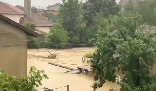 Bulgaristan'ın doğusunda yeniden sel felaketi