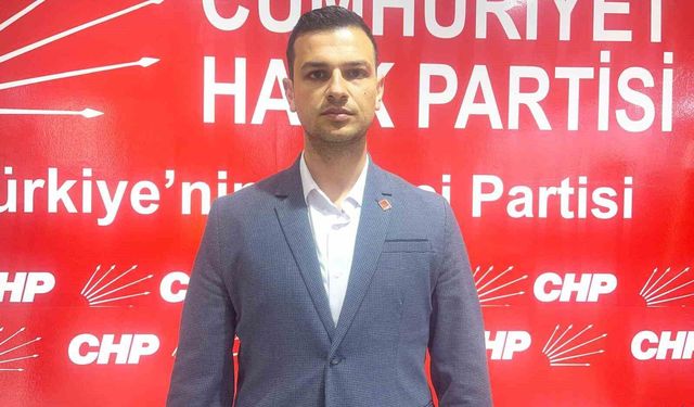 CHP Kilis İl Başkanı Umut Mehmet Sapan istifa etti