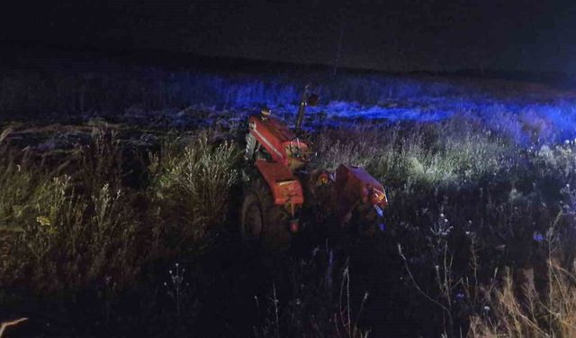 Çorum'da kamyon ile traktör çarpıştı: 1 ölü, 2 yaralı