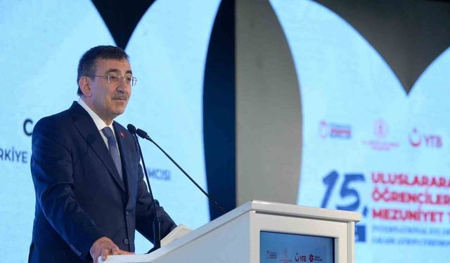 Cumhurbaşkanı Yardımcısı Yılmaz: 'Bugün ülkemizde 362 bini aşkın uluslararası öğrencimiz eğitim öğretim görmektedir'