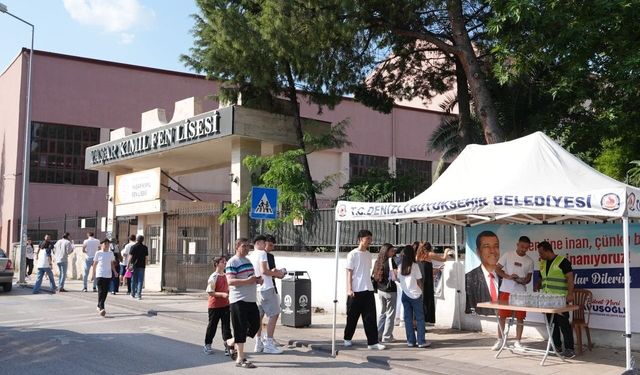 Denizli Büyükşehirden LGS'ye giren öğrencilere destek